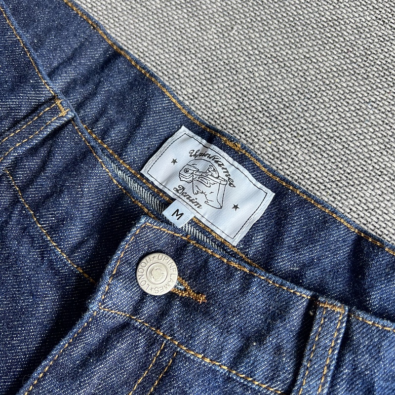 Up Short Logo Jorts - Indigo 6