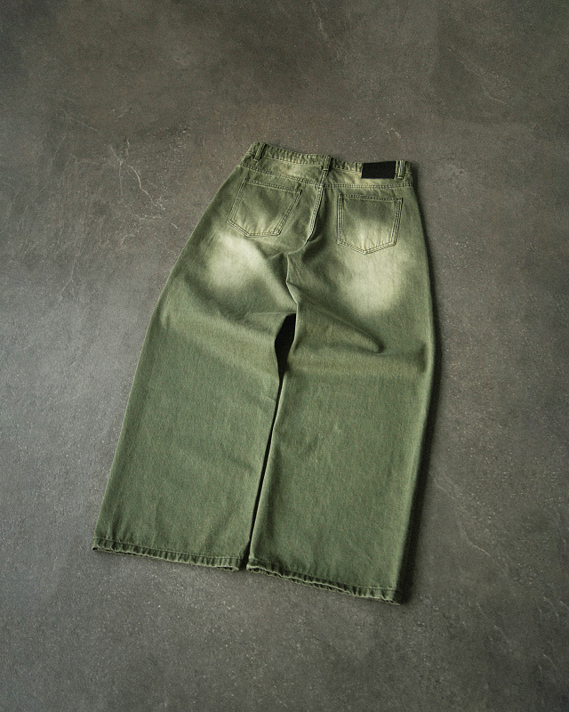 Mobius Matcha Baggy Jeans 2