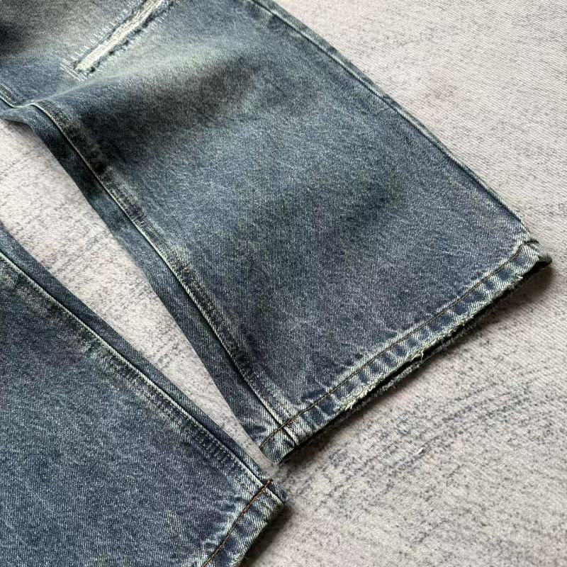 Fyredwrld Vintage Distressed Jeans | Washed Blue 2