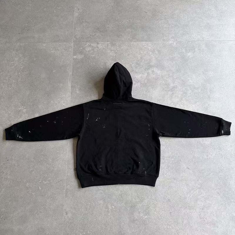 Supreme MM6 Zip Up Hoodie Best Black ! 8