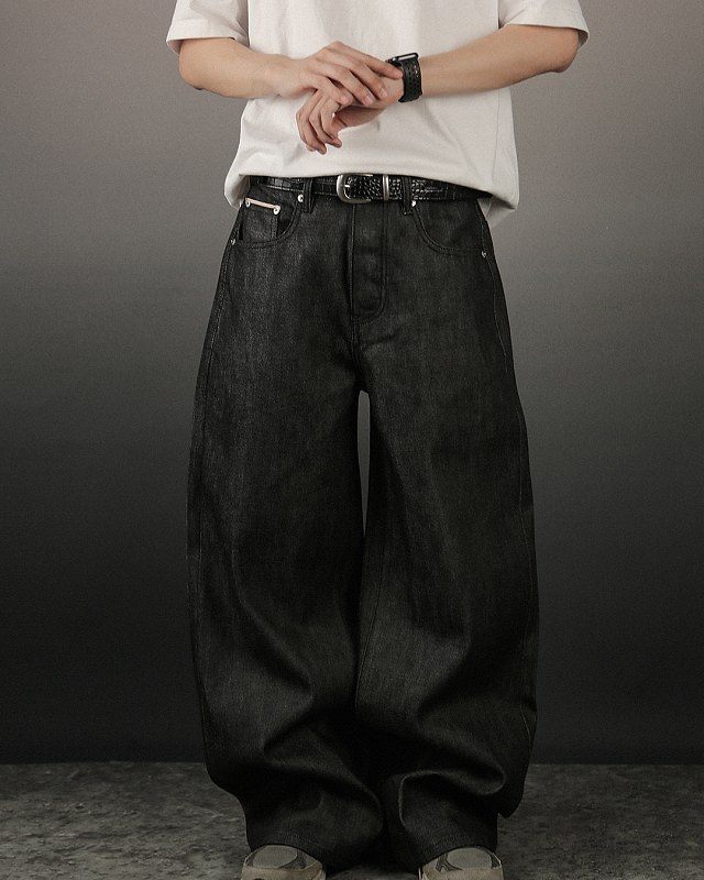 Mobius Black Selvedge Denim 4
