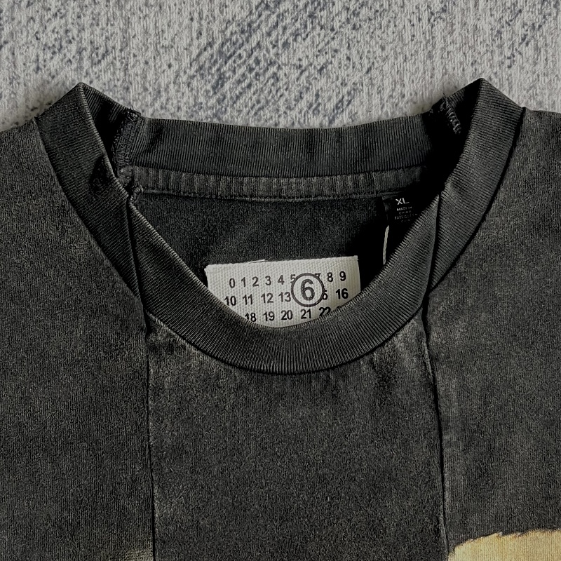Sup X MM6 Maison Margiela Ss26 Split S/s Top 6