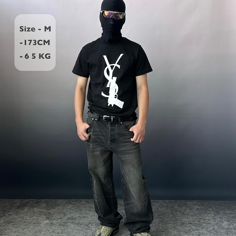 Slim Fit Trigger Monogram Tee 10