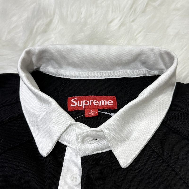 Supreme Polo Ss24 Week3 S/s Rugby Black 11