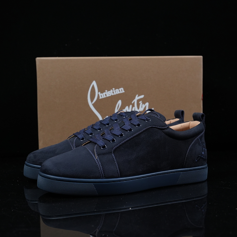 Pv 1220230BL4G Christian Louboutin Fun Louis Junior 'Marine'