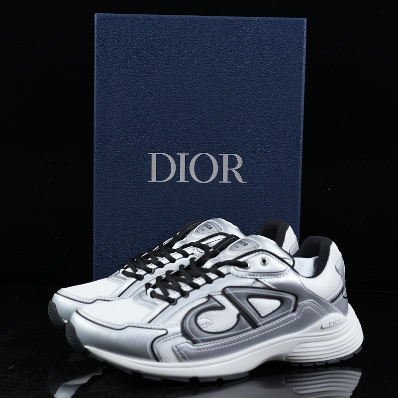 3SN279ZMB- Dior B30 Silver Black