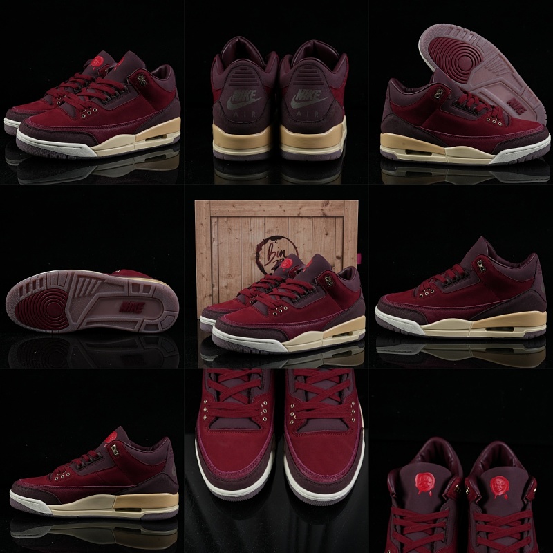 Jordan Air Jordan 3 Og Premium Bin 23 Red
