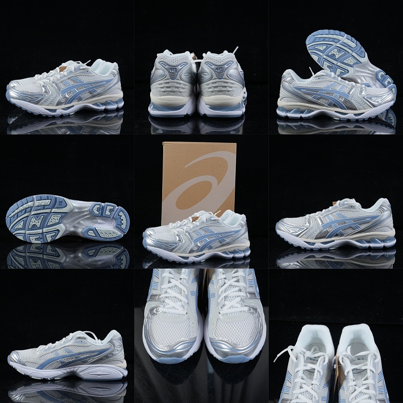 1203A537-115 Asics Gel-Kayano 14 White Light Navy