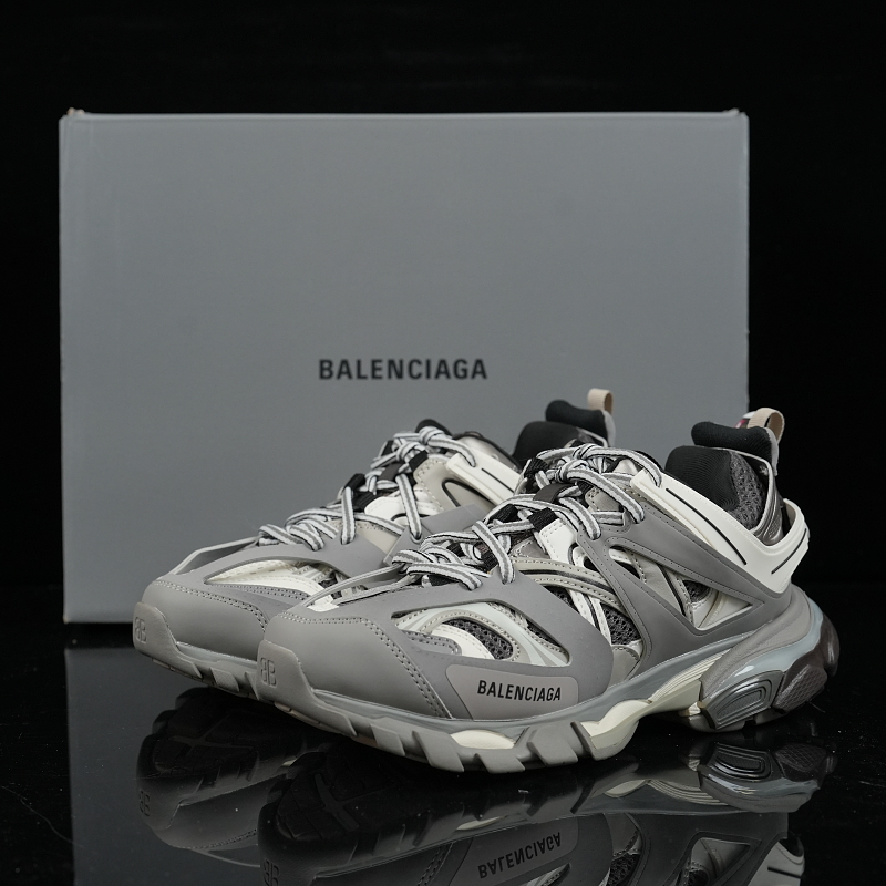 555032W1GB71214 Balenciaga Wmns Track Sneaker 'Grey White'