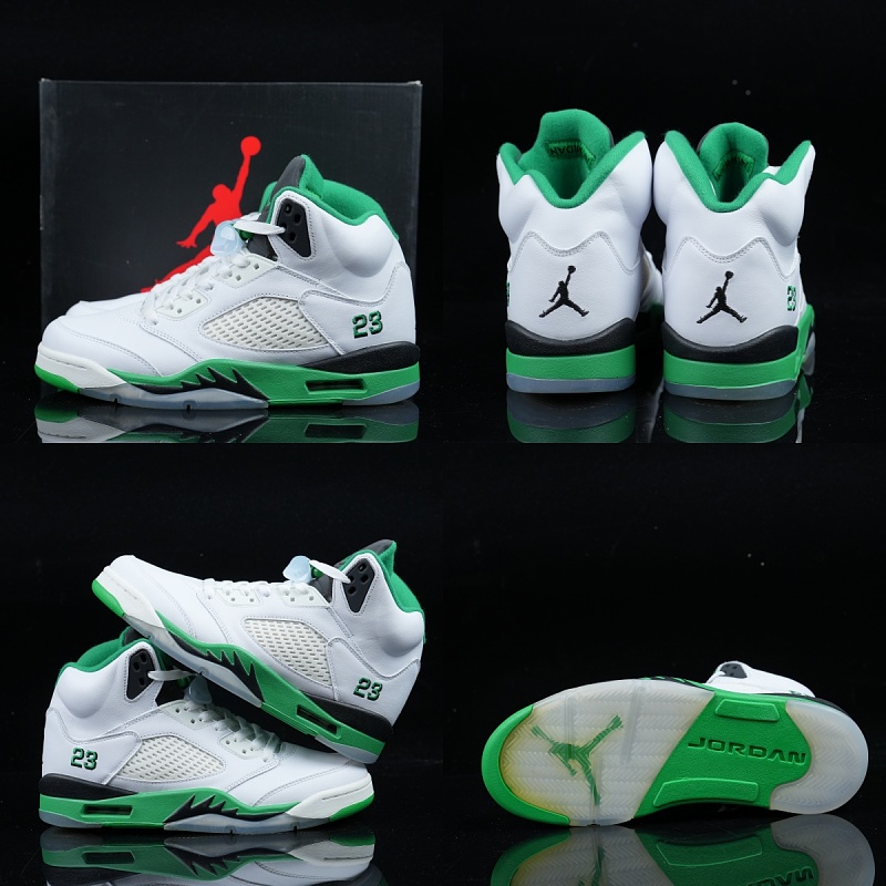 Wmns Air Jordan 5 Retro 'Lucky Green'