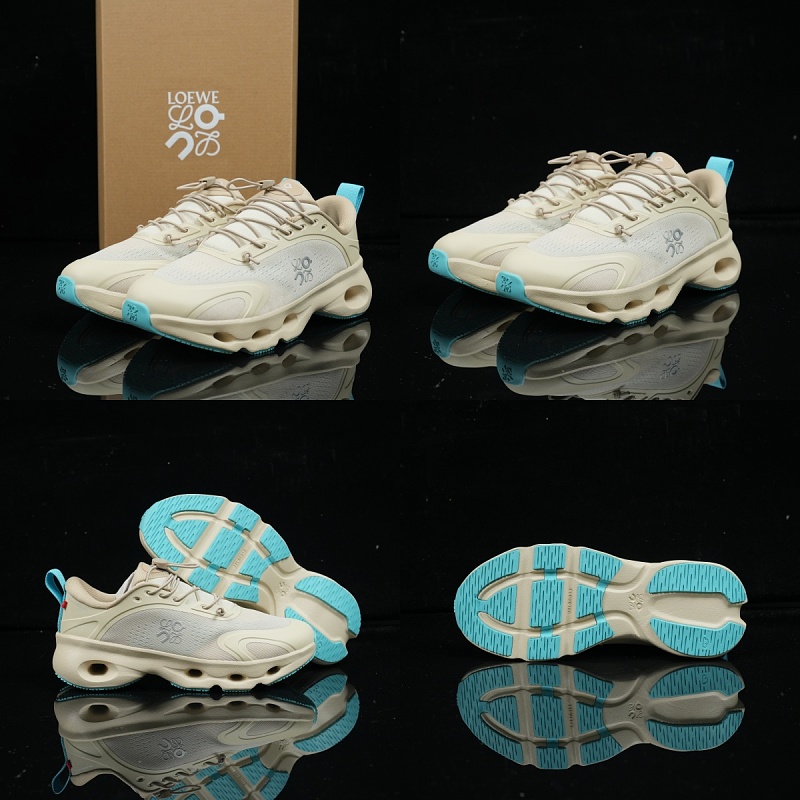 3WF30604606 On Running Cloudsolo Loewe Sand Turquoise Women's