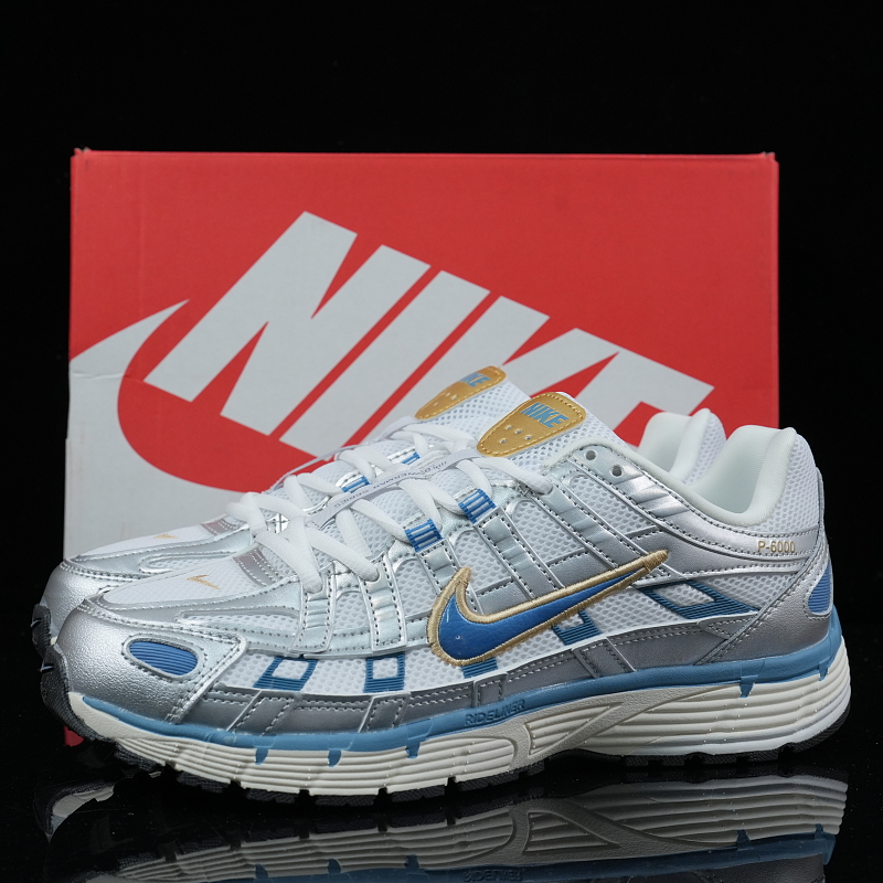 Nike P-6000 'Metallic Silver Aegean Storm'