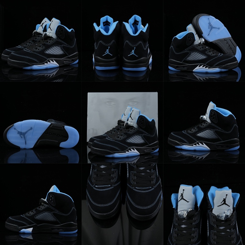Air Jordan 5 Retro 'Black Carolina / Unc' 2026