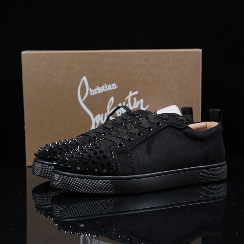 Pv 1130575CM53 Christian Louboutin Junior Flat 'Black'