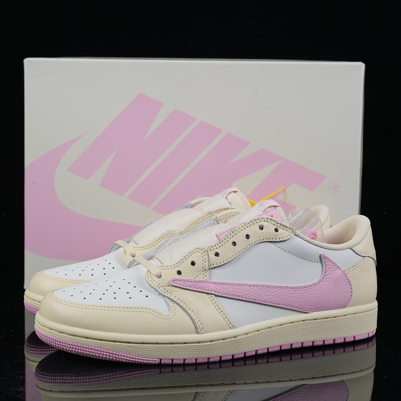 Travis Scott X Air Jordan 1 Retro Low Og 'Shy Pink'