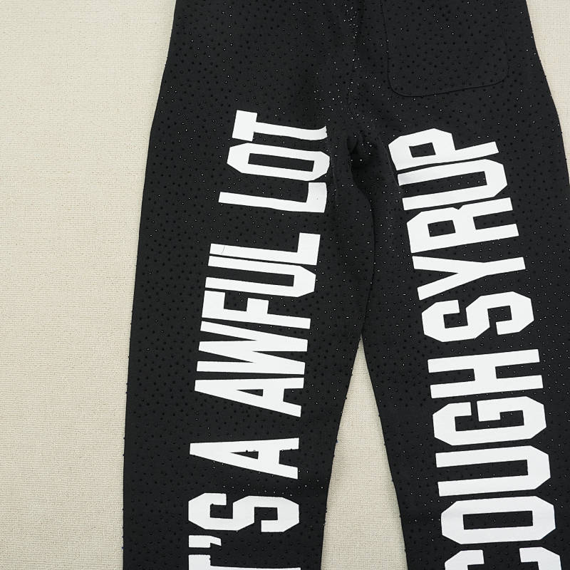 Black Rhinestone Pants 9