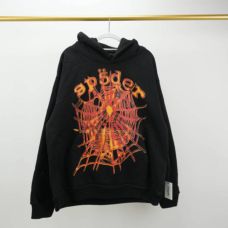 Sp5der Og Web V2 Hoodie Black 4