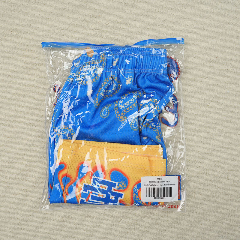 Eric Emanuel Ee Basic Short Blue Paisley Flame 3