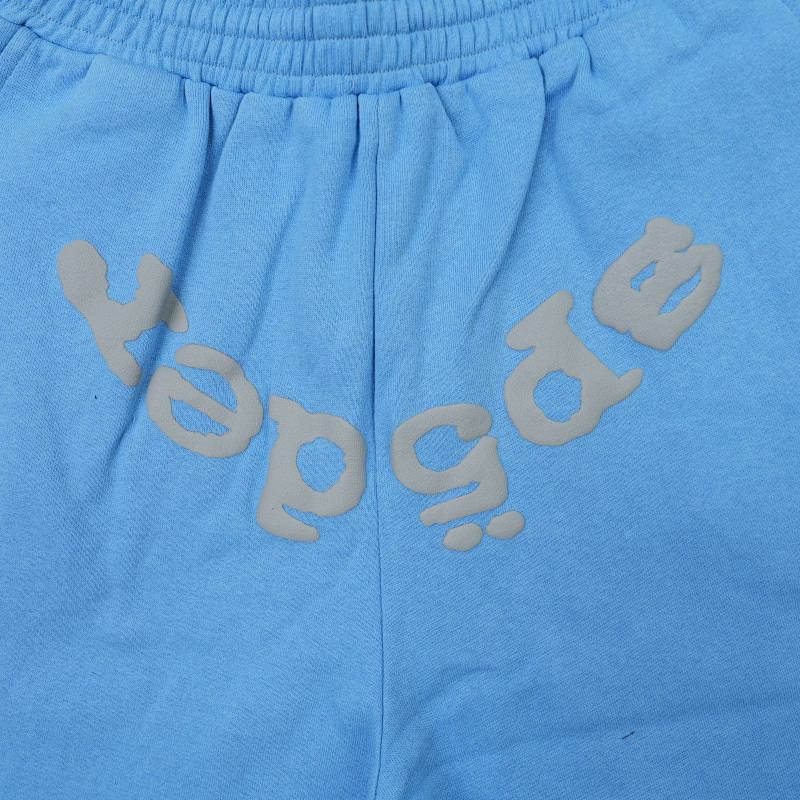 Sp5der Og Web V2 Sweat shortDusty Blue 5