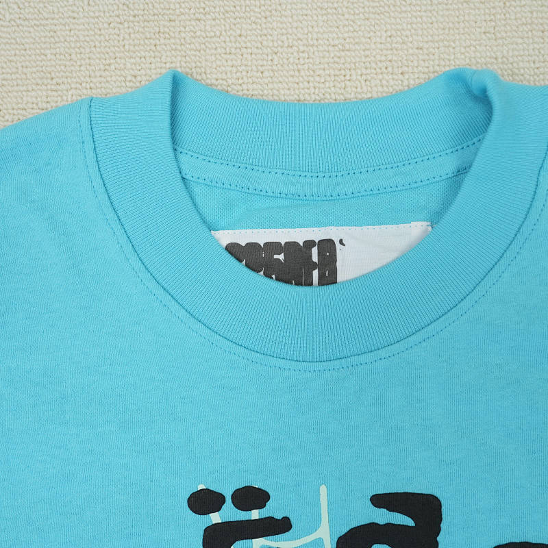 Sp5der Og Web V2 Tee Cyan 10