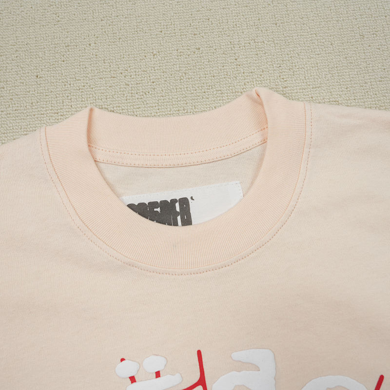 Sp5der Legacy Logo Heavyweight Tee Cream 10