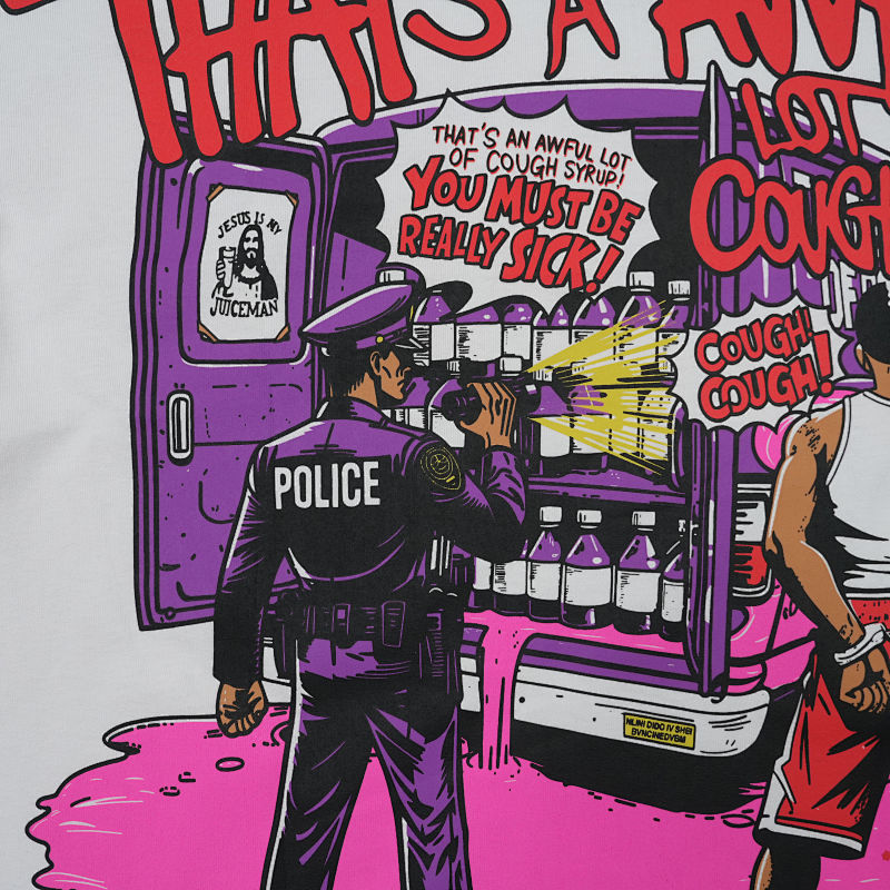 Juiceman Tee White 9