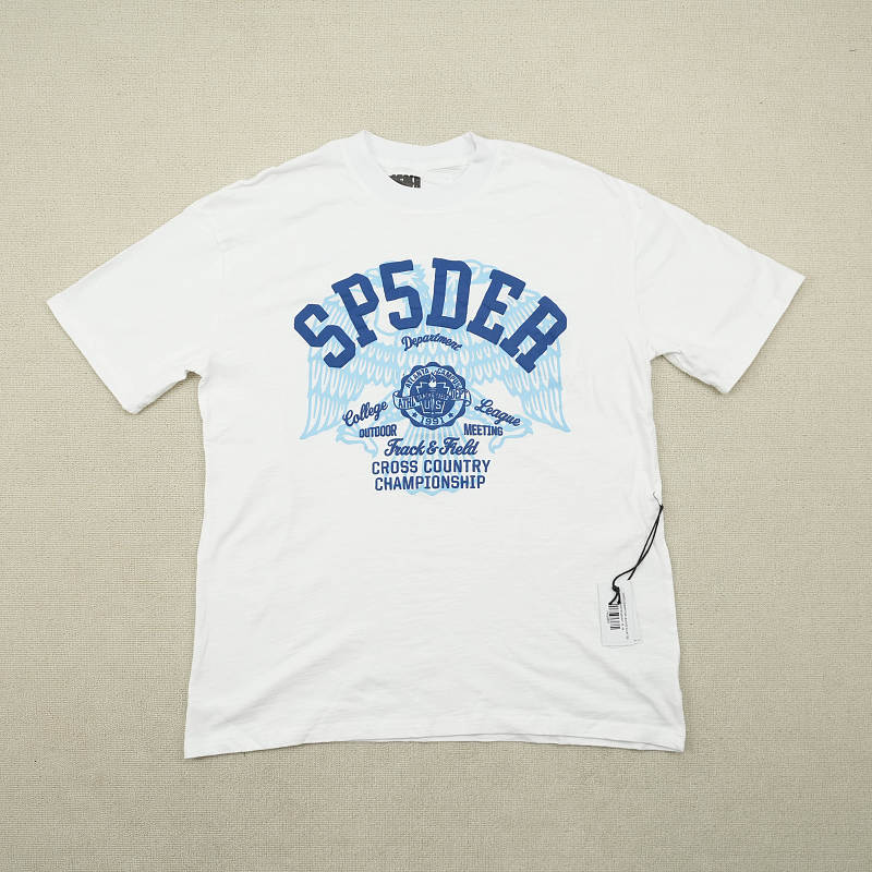 Sp5der Cross Country Slub Tee White 3