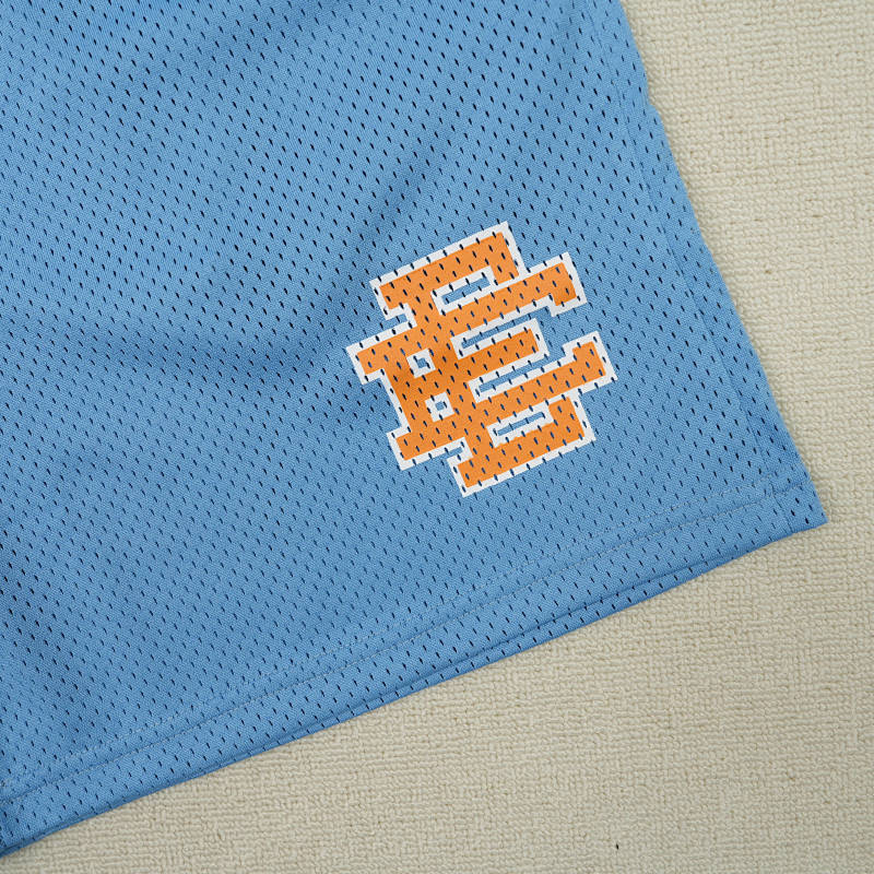 Eric Emanuel Ee Basic Short Carolina Blue/Orange 5