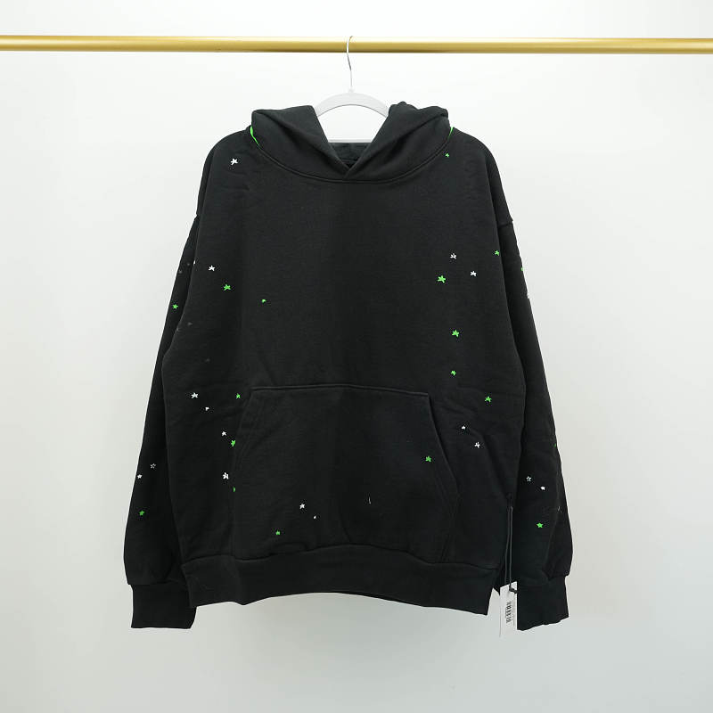 Sp5der Heavy Web Hoodie Fw25 Black 5
