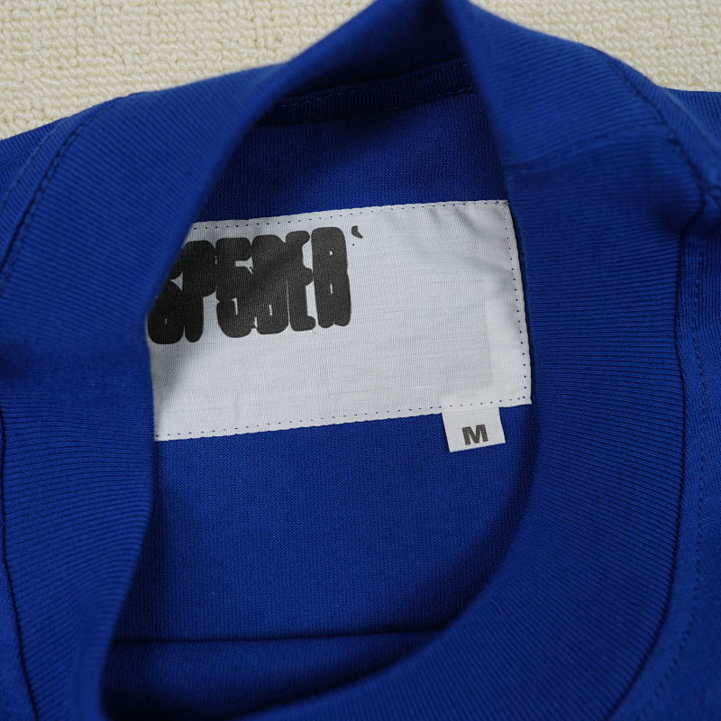 Sp5der Og Logo V2 Heavyweight Tee Navy 7