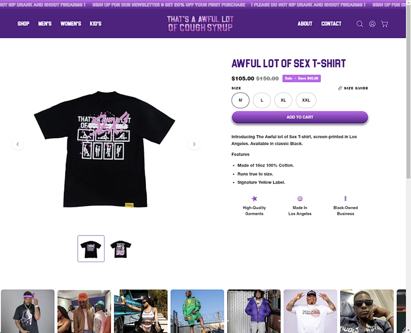 Awful Lot Of Sex T-Shirt