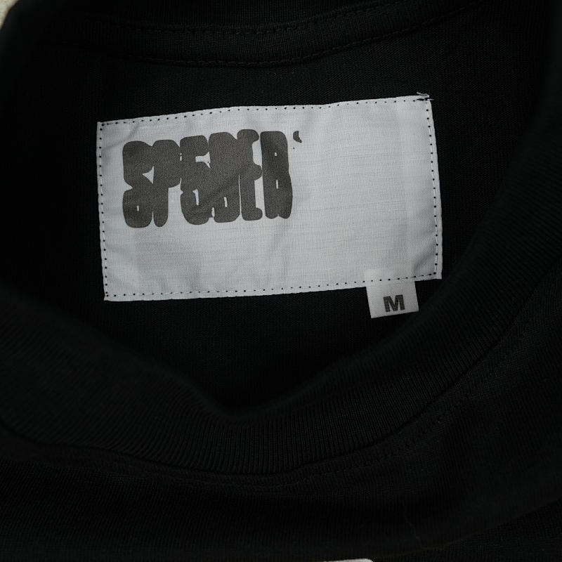 Sp5der Jeffery Heavyweight Tee Black 9