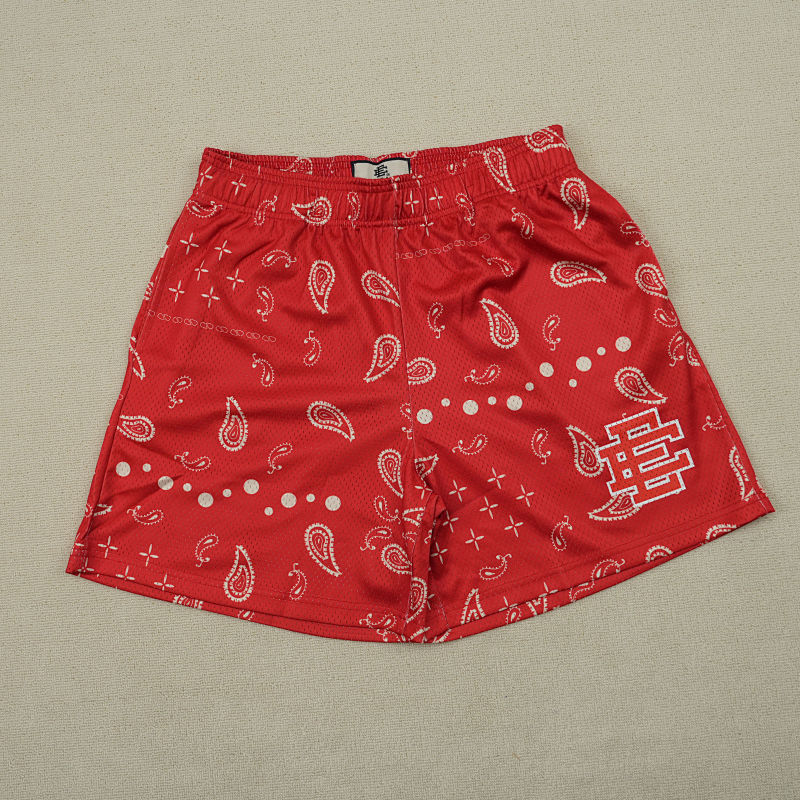Eric Emanuel Ee Basic Short Ss25 Red Paisley 5