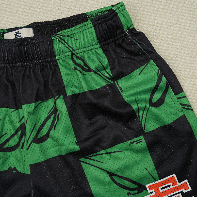 Eric Emanuel X Matty Boy Ee Shorts 99 Eyes Slime/Orange 10