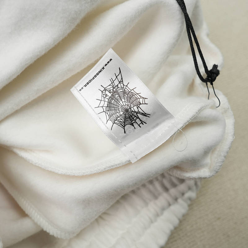 Sp5der Og Web V2 SweatshortWhite 9