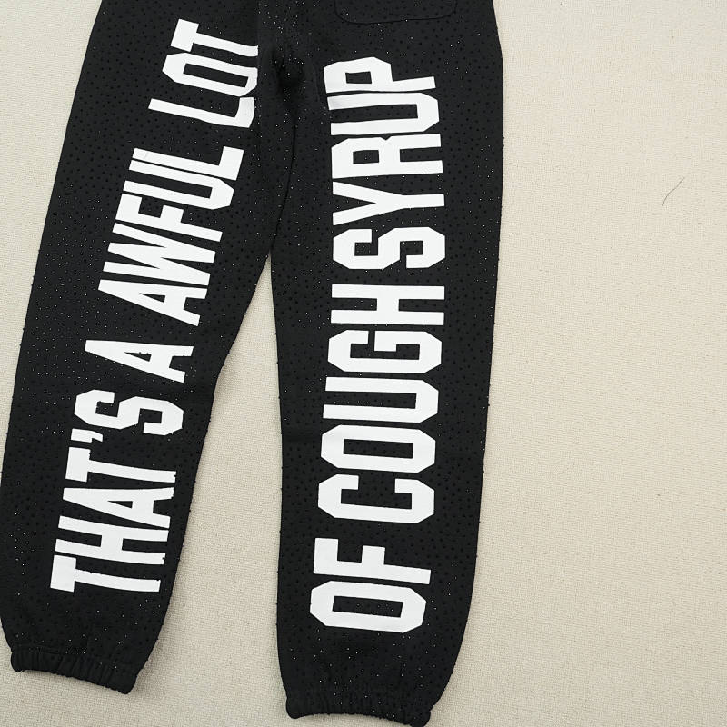 Black Rhinestone Pants 11