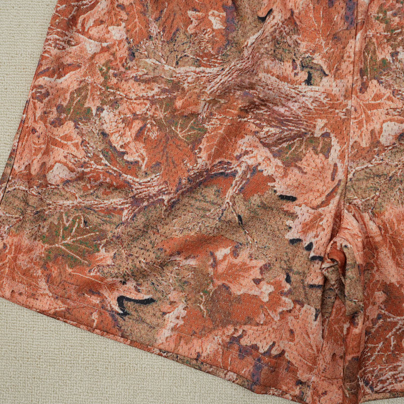 Eric Emanuel Ee Basic Short Orange EE/Leafy Camo 9