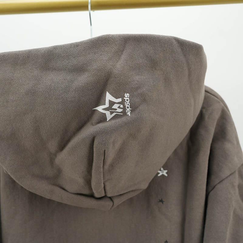 Sp5der Splat Punk HoodieSlate 12