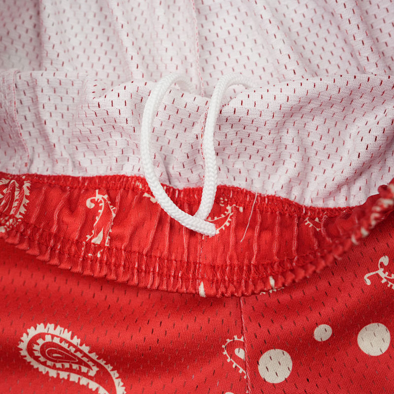 Eric Emanuel Ee Basic Short Ss25 Red Paisley 8