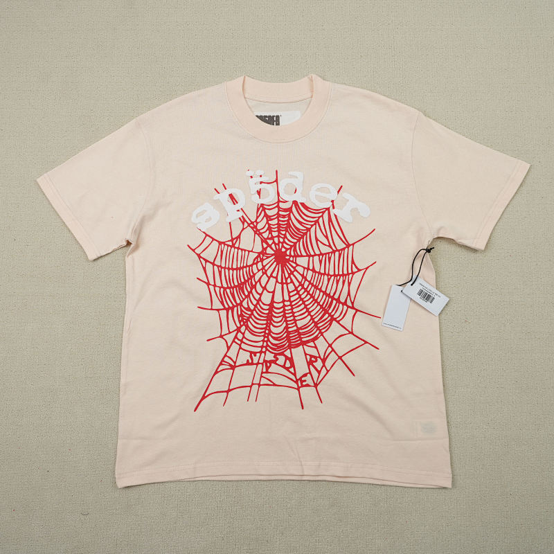 Sp5der Legacy Logo Heavyweight Tee Cream 5