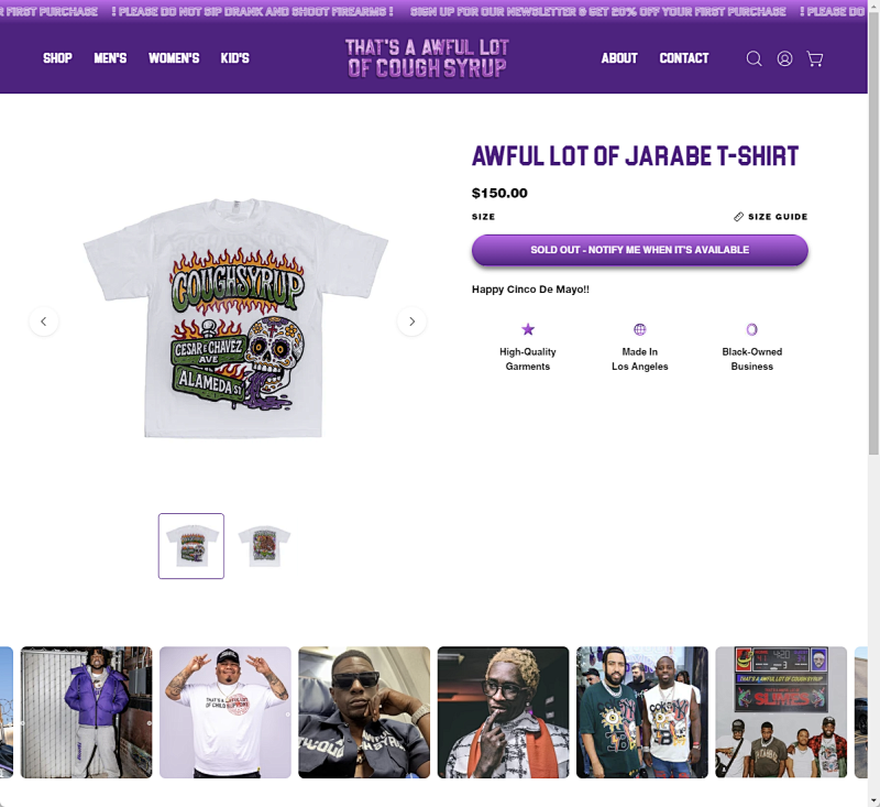 Awful Lot Of Jarabe T-Shirt