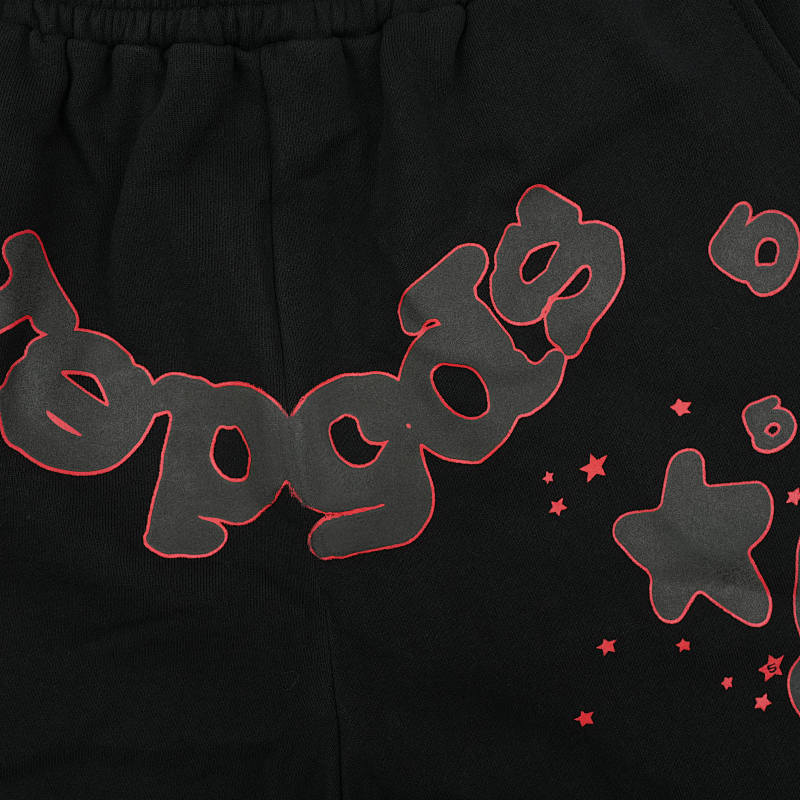Sp5der Beluga Outline Sweatshorts 7