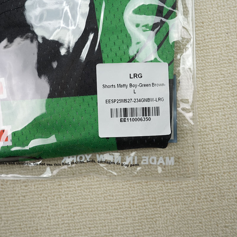 Eric Emanuel X Matty Boy Ee Shorts 99 Eyes Slime/Orange 3