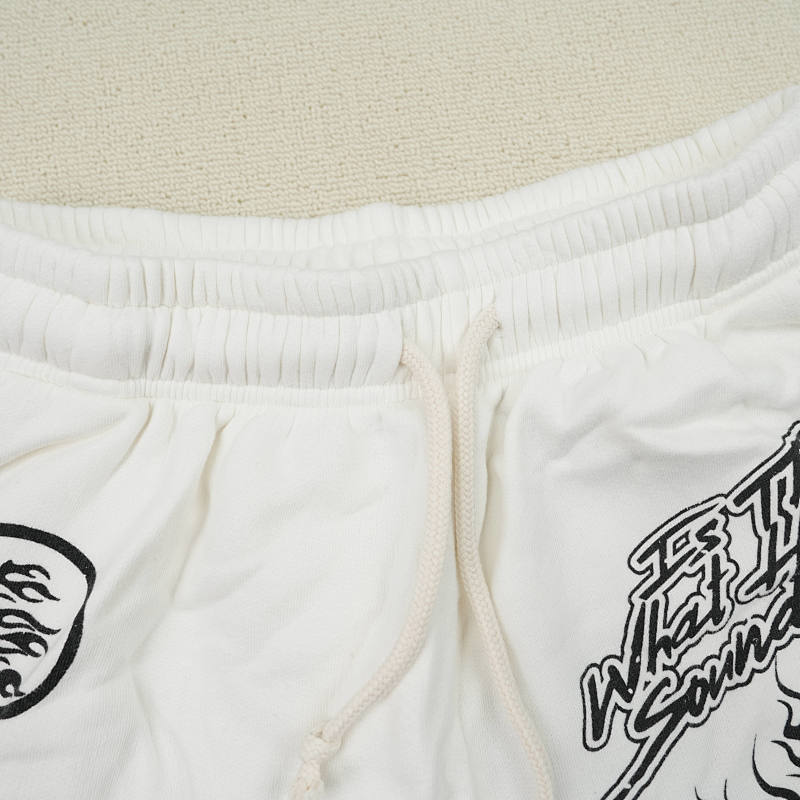 Hellstar Records Shorts White 8