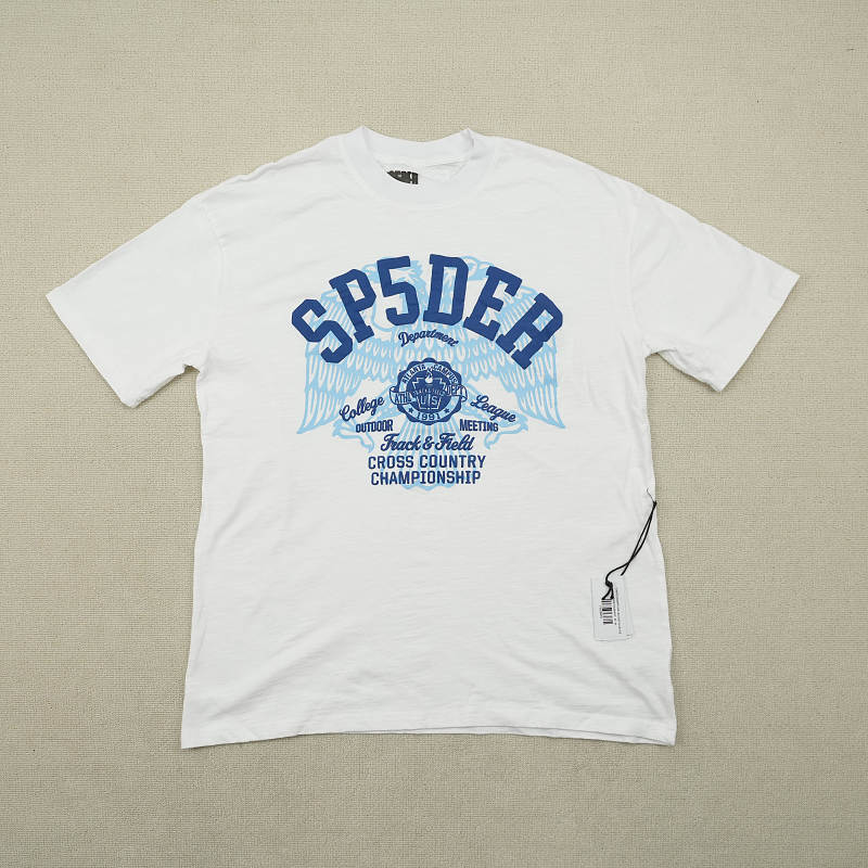 Sp5der Cross Country Slub Tee White 4