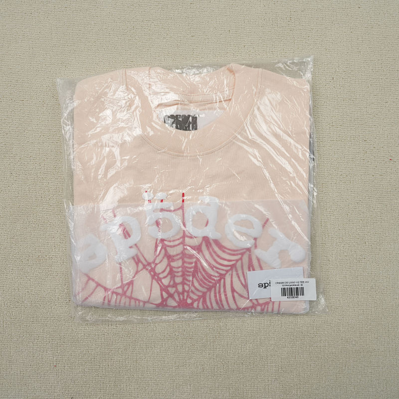 Sp5der Legacy Logo Heavyweight Tee Cream 2