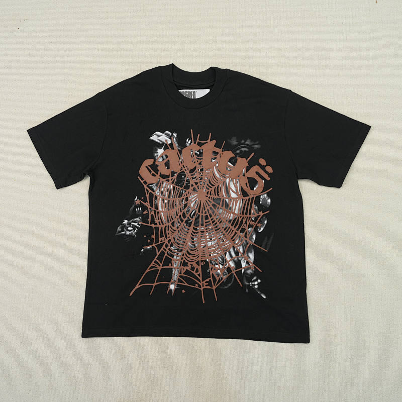 Sp5der X Travis Scott Cactus JackAirbrush T-shirt 3