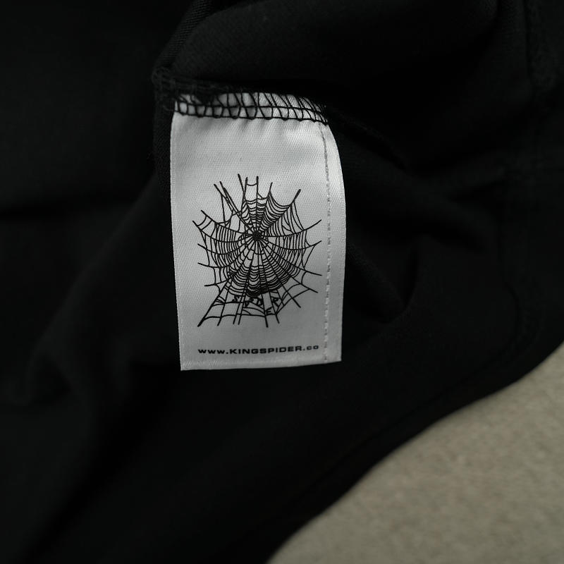 Sp5der Toast Tee Black 7