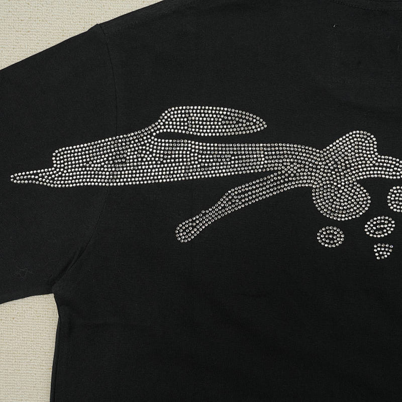 Sp5derTM Rhinestone TeeBlack 10
