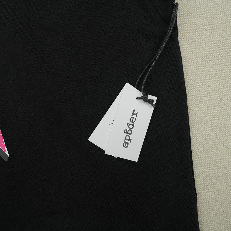 Sp5der Star Girl Tee Black 8